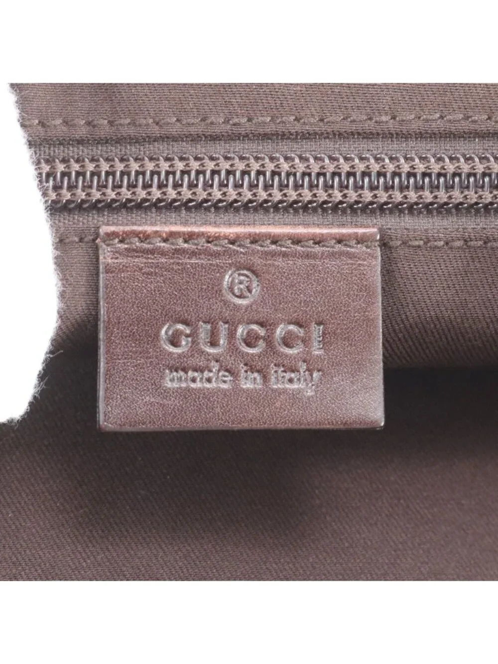 Gucci GG Canvas Leather Shoulder Bag Crossbody Messenger Business Tote